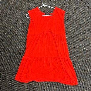 Sanctuary Bright Orange Kids Dress